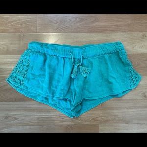 Turquoise Rip Curl Beach Shorts Sz M